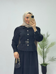 Gx1656-Melisa Takım-Siyah
