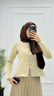 Hx1878-Rabia Takım-Krem