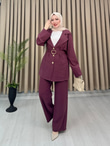 Hx3626-Milya İkili Takım-Mürdüm