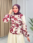 Hx4465-Lavinya Keten Takım-Mürdüm