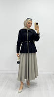 Hx5759-Larissa Etekli Takım-Siyah