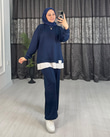 Jx1167-Jessica Takım-Lacivert