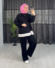 Jx1167-Jessica Takım-Siyah