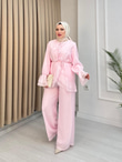 Jx3632-Vual Afro İkili Takım-Pembe