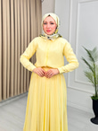 Jx4468-Alya Vual Etekli Takım-Sarı