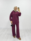 Jx8987-İkili Takım-Bordo
