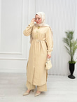 Kx5367-Sofya Pantolon Takım-Bej