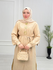 Kx5367-Sofya Pantolon Takım-Bej