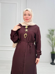Kx5367-Sofya Pantolon Takım-Mürdüm