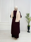 Kx5367-Sofya Pantolon Takım-Mürdüm