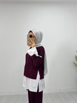 Lx1033-Bilse Takım-Bordo