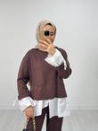 Lx1033-Bilse Takım-Kahverengi