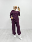 Lx1059-İkili Takım-Mürdüm