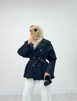 Lx7823-Premium Ceket-Siyah