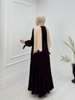 Mb2348-Rüya Elbise-Mürdüm