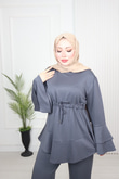 Mk7894-Oysho Pantolon Takım-Gri