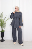 Mk7894-Oysho Pantolon Takım-Gri