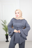 Mk7894-Oysho Pantolon Takım-Gri