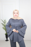 Mk7894-Oysho Pantolon Takım-Gri