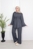 Mk7894-Oysho Pantolon Takım-Gri