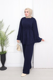 Mk7894-Oysho Pantolon Takım-Lacivert