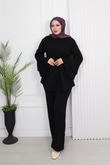 Mk7894-Oysho Pantolon Takım-Siyah
