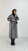 Mx4978-Desenli Kaban-Gri