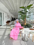 Px1898-Alya Elbise-Pembe