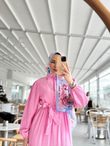 Px1898-Alya Elbise-Pembe