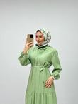 Px1898-Alya Elbise-Yeşil