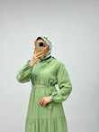 Px1898-Alya Elbise-Yeşil