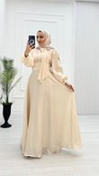 Px3016-Rüya Abiye-Krem