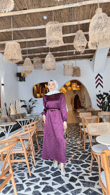 Px5833-Hayal Elbise-Mor