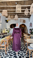 Px5833-Hayal Elbise-Mor
