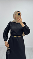 Px5833-Hayal Elbise-Siyah