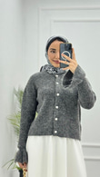 Qx0655-Liya Hırka-Gri