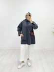Qx3876-Atkılı Ceket-Gri