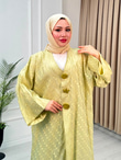 Rabia5578-Milano Vual Pantolonlu Takım-Yeşil