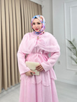 Rb4363-Lina Vual Etekli Takım-Açık Pembe