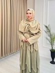 Rb4363-Lina Vual Etekli Takım-Soft Yeşil