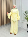Rb5559-Vloan Detay Takım-Açık Sarı