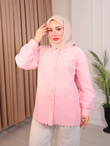 Rs2467-Poplin Gömlek-Pembe