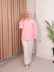 Rs2467-Poplin Gömlek-Pembe