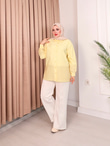 Rs2467-Poplin Gömlek-Sarı