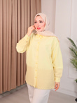 Rs2467-Poplin Gömlek-Sarı