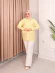 Rs2467-Poplin Gömlek-Sarı
