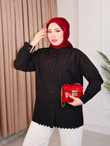 Rs2467-Poplin Gömlek-Siyah