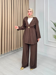 Rx5560-Lavin Tensel Takım-Kahverengi