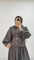 Tx3422-Lustre Etek Takım-Füme