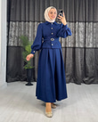 Tx3422-Lustre Etek Takım-Lacivert